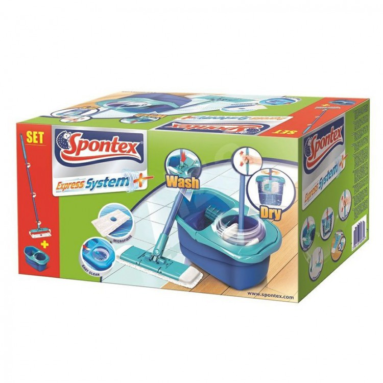 Mop Expres System 360st +houba+mikrohadr | Úklidové a ochranné pomůcky - Mopy a jejich příslušenství Mop Expres System 360st +houba+mikrohadr | Úklidové a ochranné pomůcky - Mopy a jejich příslušenství